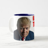 Get Used to This Mug Donald Trump Mug (Front Left)