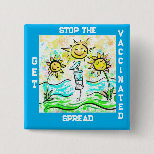 GET VACCINATED BUTTON