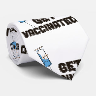 Get Vaccinated Neck Tie