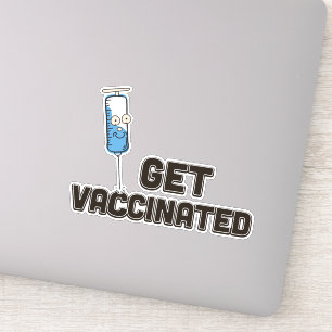 Get Vaccinated Sticker