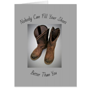 Get Well Boots (Big 18"x24") Card