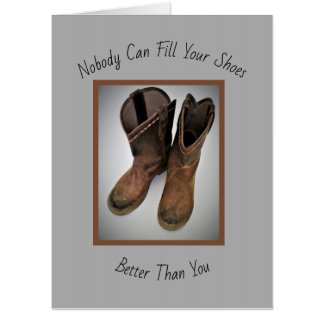 Get Well Boots (Big 18 x 24) Card