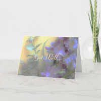 Get Well Card, bright floral Card