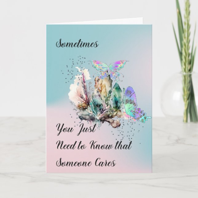 Get Well Card for A Friend with Mental Illness (Front)