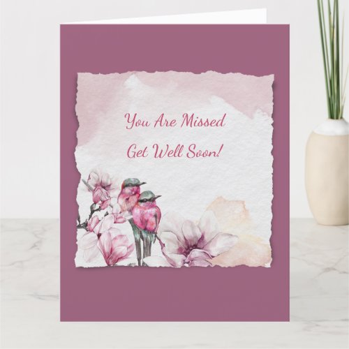 Get Well Card for Work Family