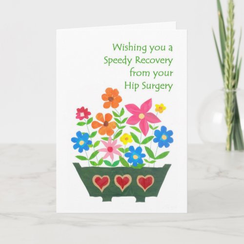 Get Well Card _ Hip Surgery