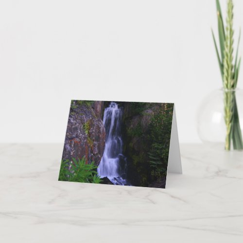 Get Well Card Waterfall Yoder Creek Card