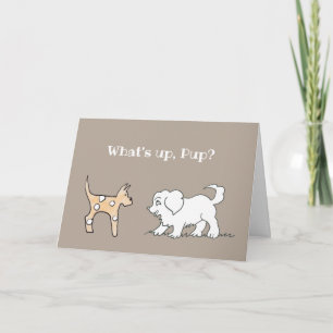 get well card with puppies
