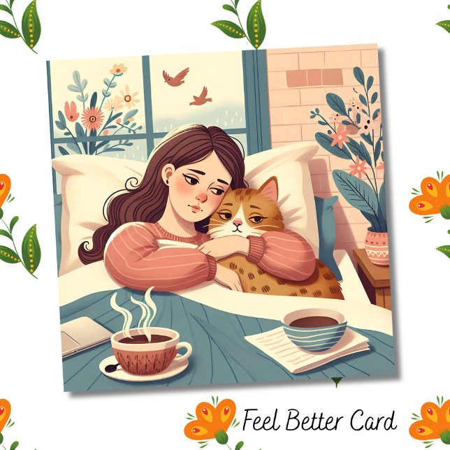 Get Well | Chronic Illness Blank Card (Creator Uploaded)