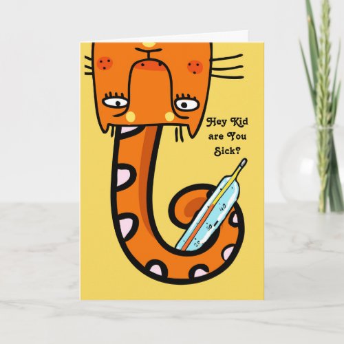 Get Well for Kids from Cat Card