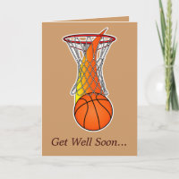 Get Well from Basketball Team