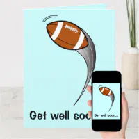 soccer player get well ecard