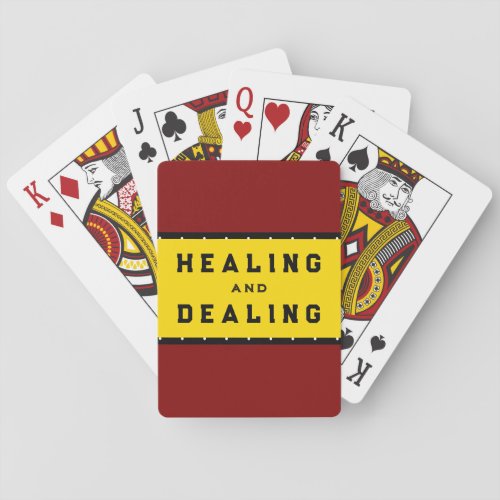 Get Well Gift Playing Cards