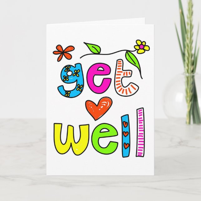 GET WELL GREETING CARD (Front)