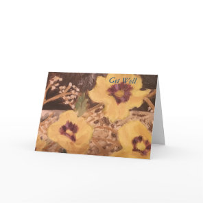 Get Well Greeting Card Still Life