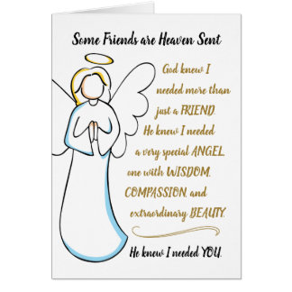 Get Well, He Will Put His Angels in Charge of You Cards