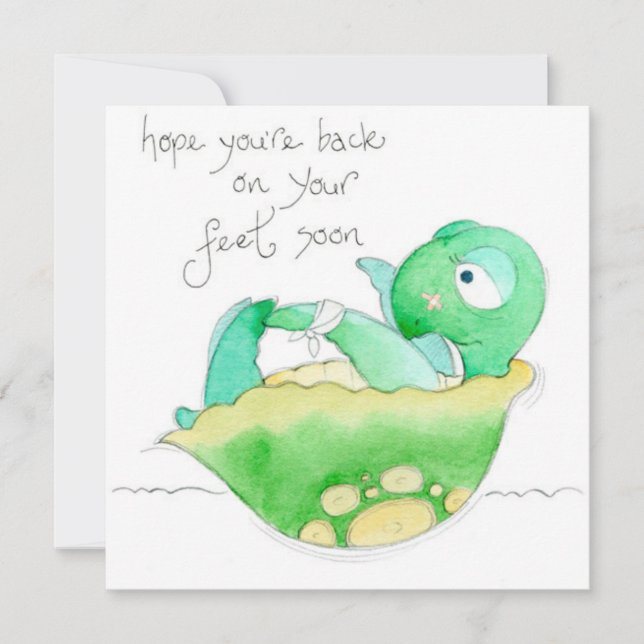 Get well holiday card (Front)