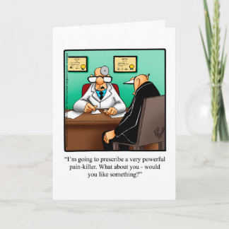 Get Well Humor Greeting Card