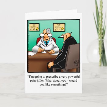 Get Well Humor Greeting Card by Spectickles at Zazzle