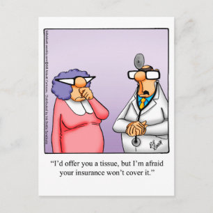 Get Well Humor Postcard