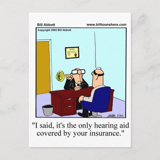 Get Well Humor Postcard (Front)