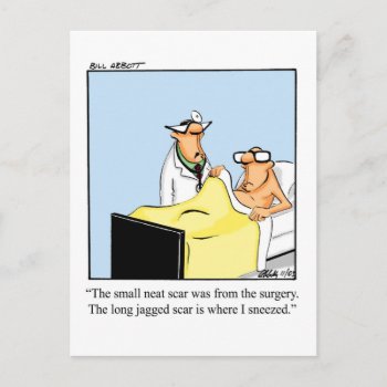 Get Well Humor Postcard "spectickles' by Spectickles at Zazzle