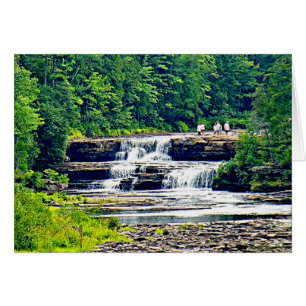 Get Well Lower Tahquamenon Falls, Michigan Card