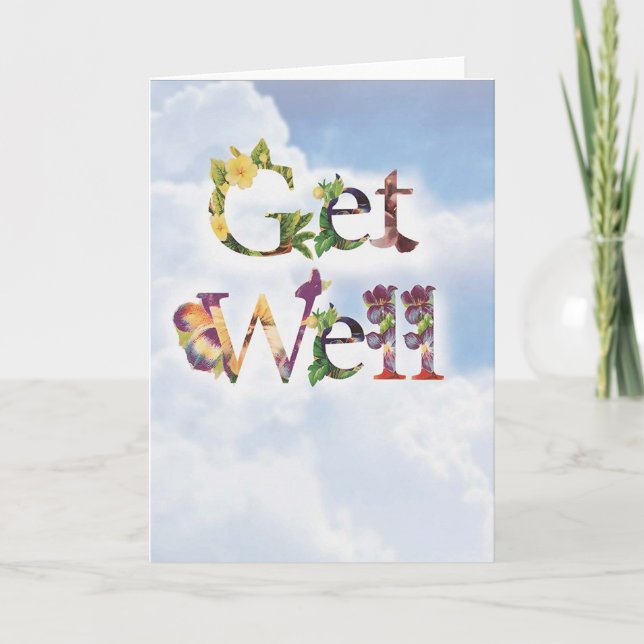 Get well or cancer card for someone you care about (Front)