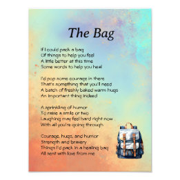 Get well Poem Photo Print