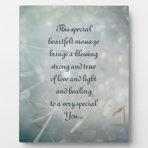 Get Well Poem Plaque