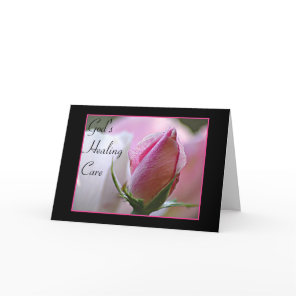 Get Well Rose Card