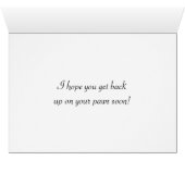 Get Well Sad Pup Cards (Inside Horizontal (Bottom))