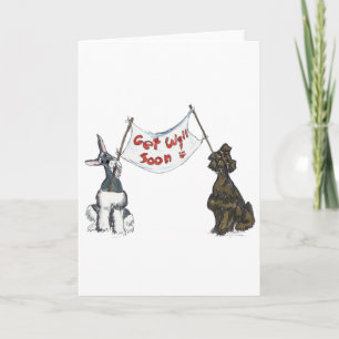 Get Well Schnauzers Card