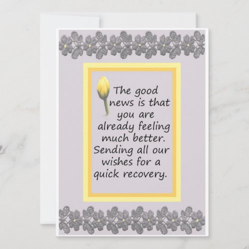 Get Well Single Card for Co_Worker