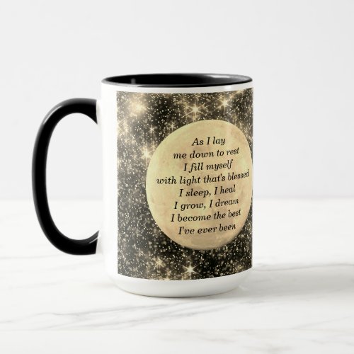 Get Well Sleep blessing design Mug