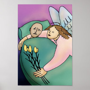 Get Well Soon Angel Print