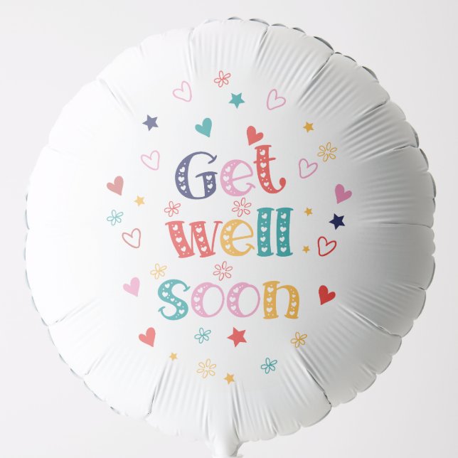 Get Well Soon Balloon (Front)