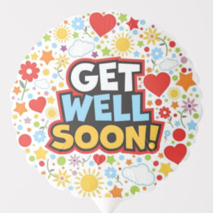 Get well soon balloon