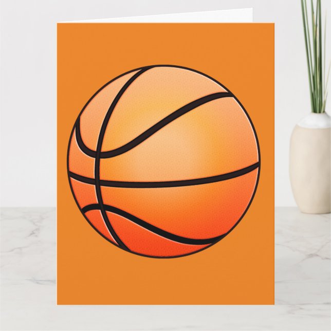 Get Well Soon Basketball Team to Teammate or Coach Card (Front)