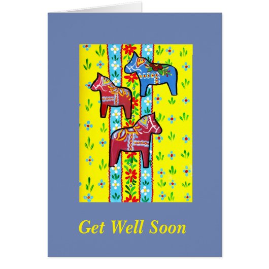 Get Well Soon, Blank Inside to personalize Cards (Front)