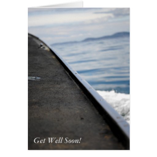 Get Well Soon Boat on Water Card | Zazzle Get Well Soon Boat on Water Card | Zazzle