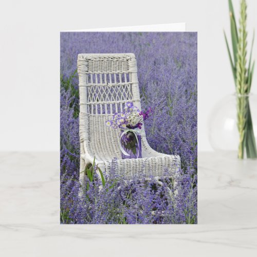 Get Well Soon Bouquet on Chair Card