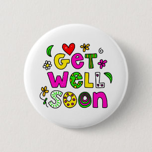 Get Well Soon Button
