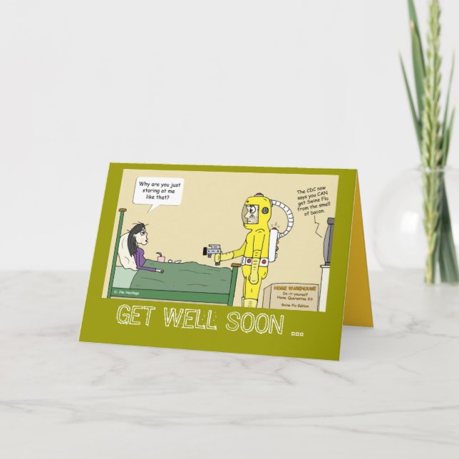 GET WELL SOON ... CARD (Front)