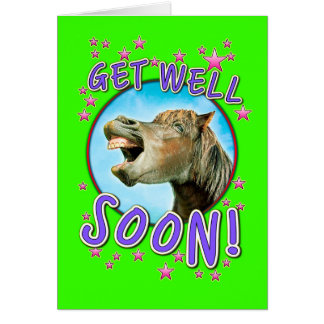 Get Well Soon Horse Gifts on Zazzle