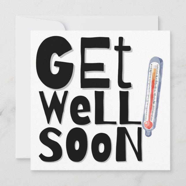 Get Well Soon Card (Front)
