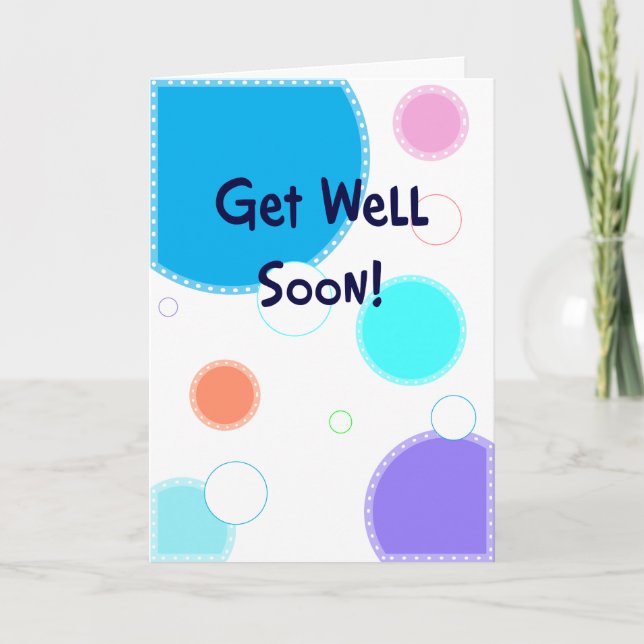 Get Well Soon! Card (Front)