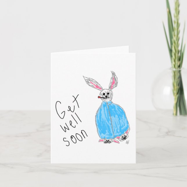 Get well soon card (Front)