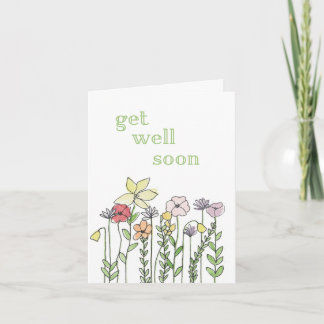 Get well soon card