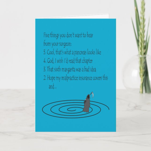 Get Well Soon Card (Front)